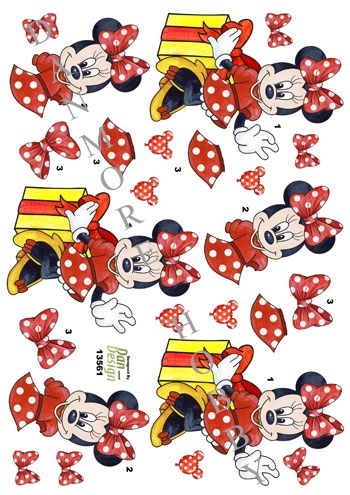 3D Minnie Disney